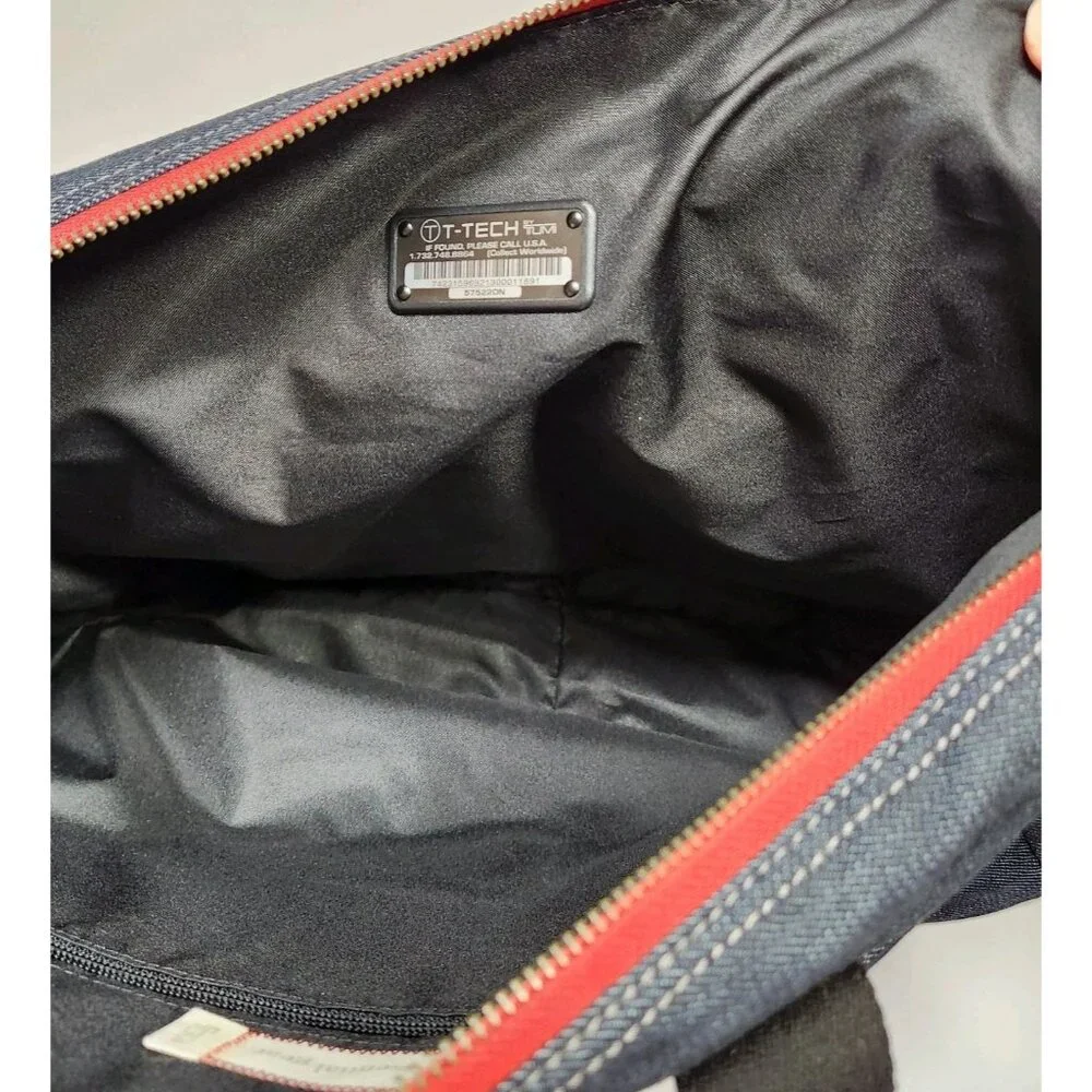 Tumi T Tech Denim Messenger Bag Essential Gear